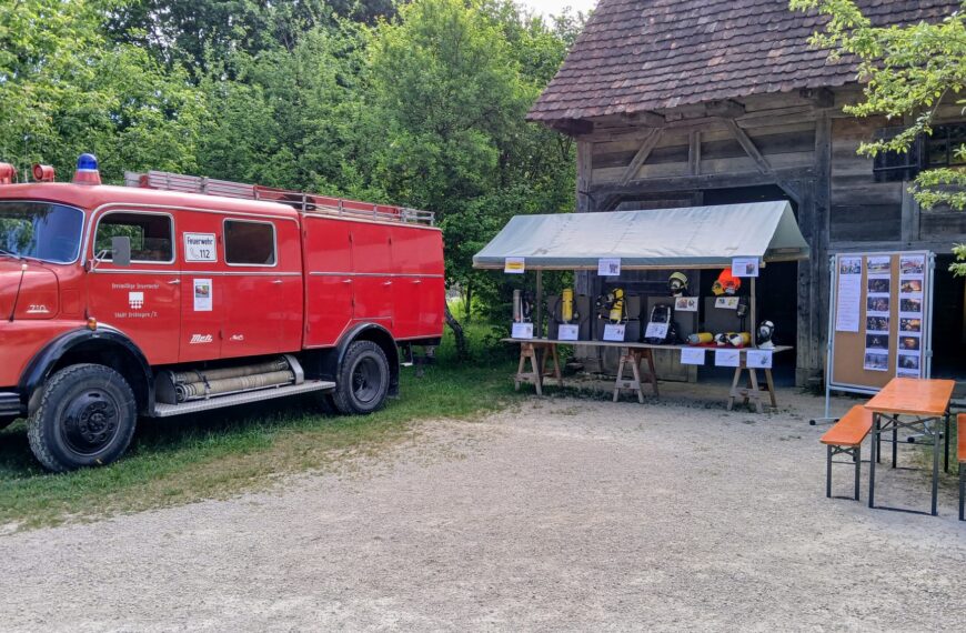 Blaulichttag im Freilichtmuseum Neuhausen ob Eck